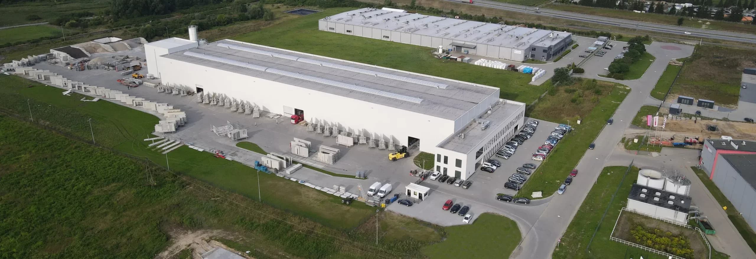 Hala produkcyjna zakładu prefabrykacji Formee w Międzyrzeczu
