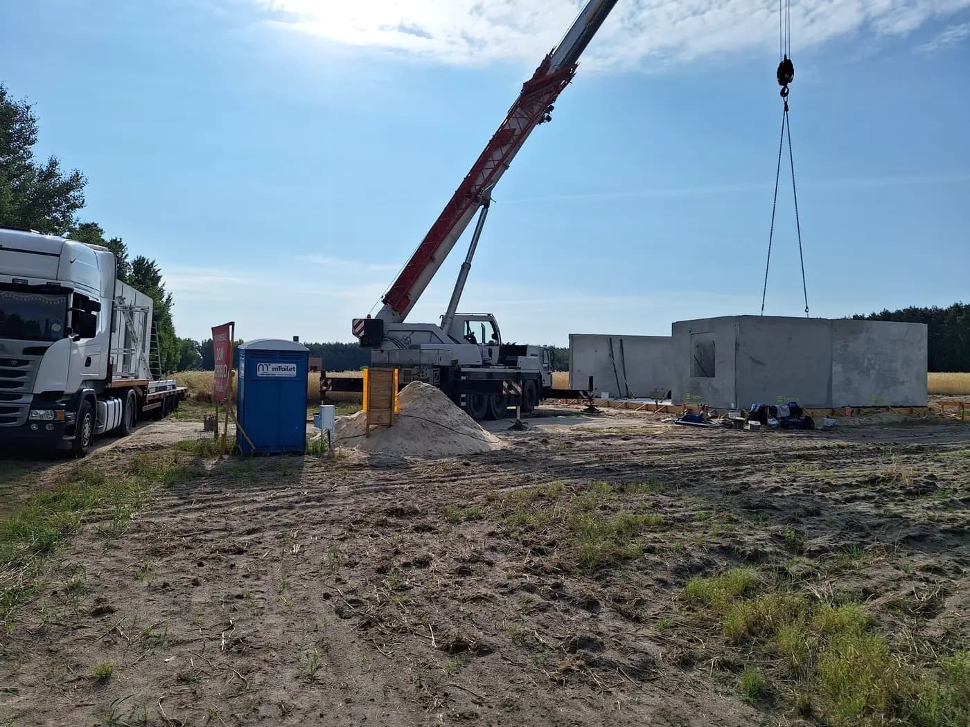 Precast single-storey house near Łowicz — Formee project