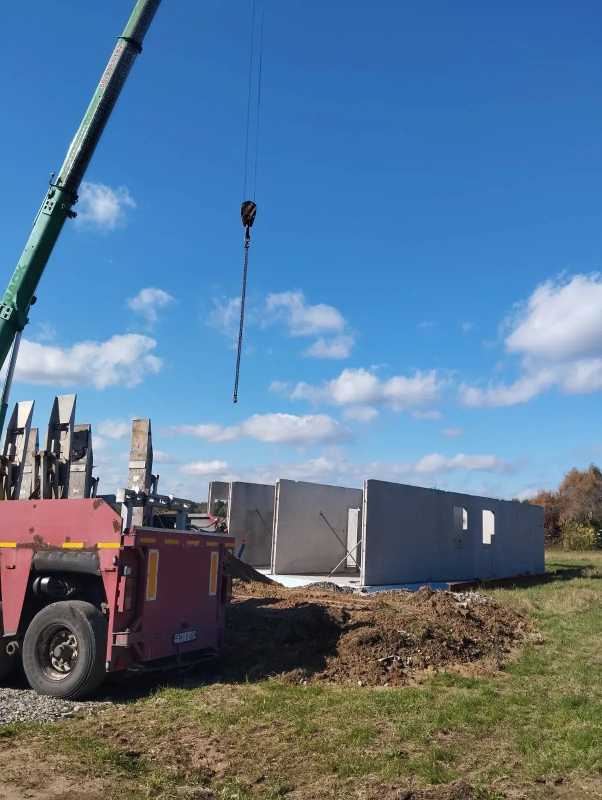 Single-family house in Stara Wieś built from precast walls — Formee project
