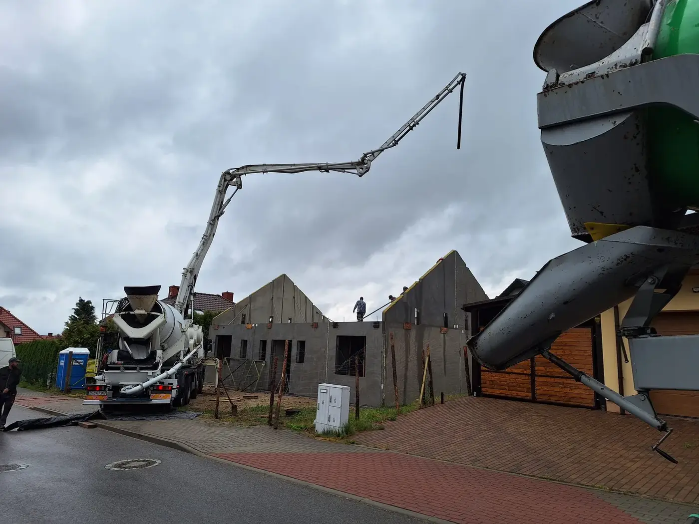 Stropy prefabrykowane w budynku pod Szczecinkiem — Szczecinek