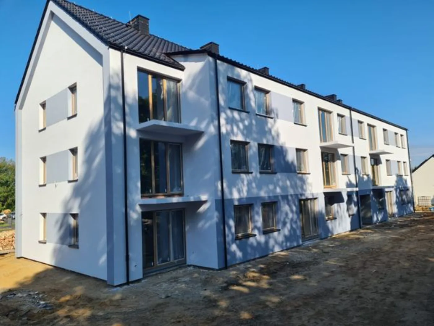 Multi-family building in Chojnów — walls, slabs, balconies — Formee project