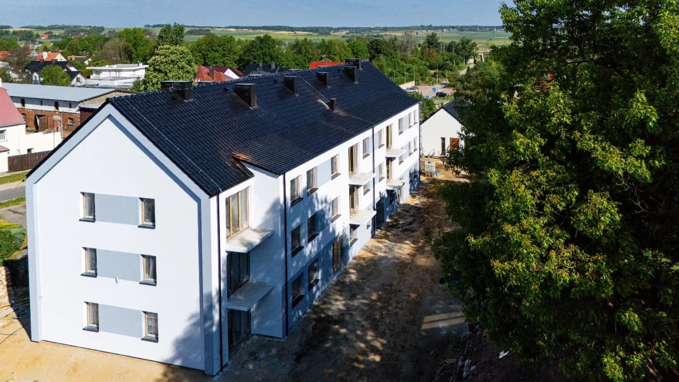 Multi-family building in Chojnów — walls, slabs, balconies — Formee project