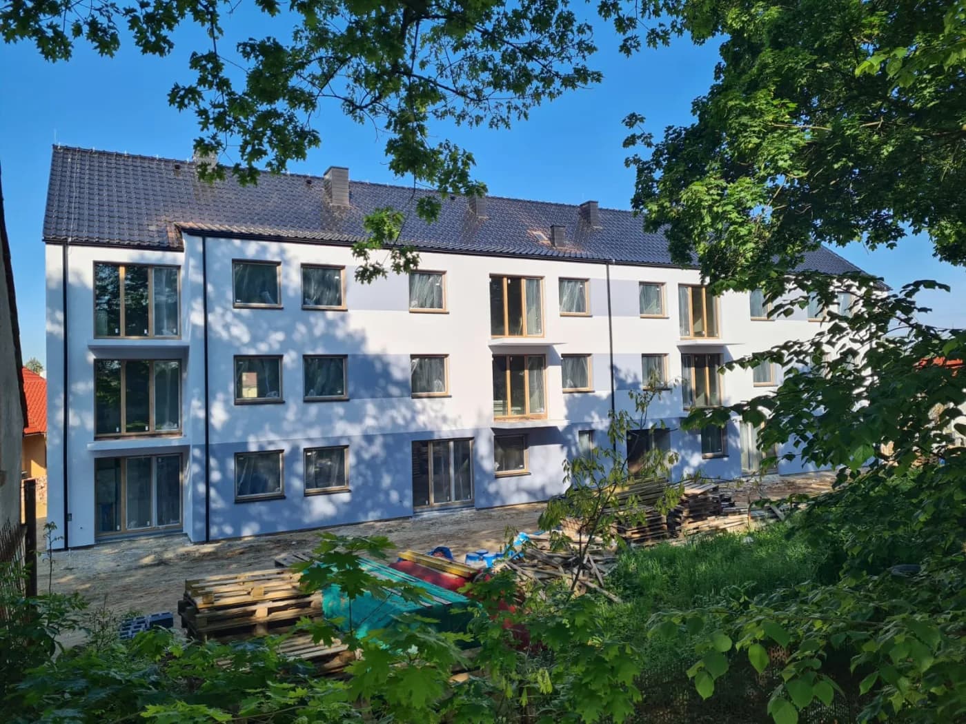 Multi-family building in Chojnów — walls, slabs, balconies — Formee project